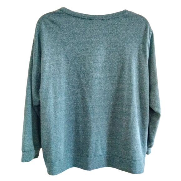 Holiday Time Plus Size 3X Sweatshirt Pullover Thankful Grateful Blessed - Picture 6 of 9